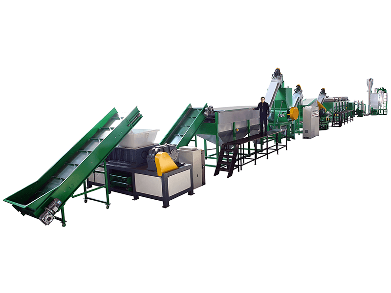 Advanced plastic recycling machinery and equipment